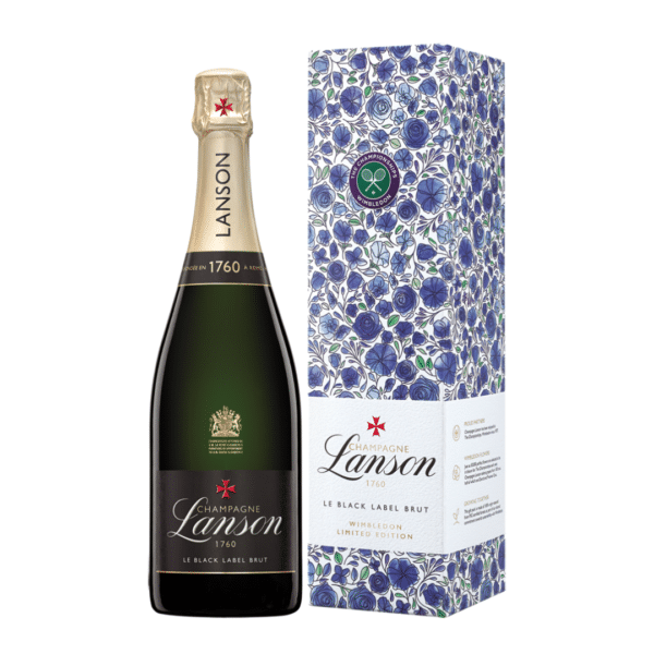 Black Label Brut Champagne Lanson (Limited Edition, Wimbledon)