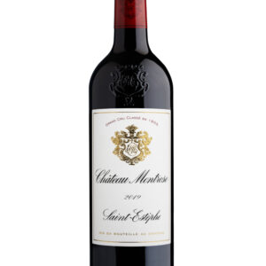 Flaske af Château Montrose 2019 – Grand Cru Classé fra Saint-Estèphe i Bordeaux