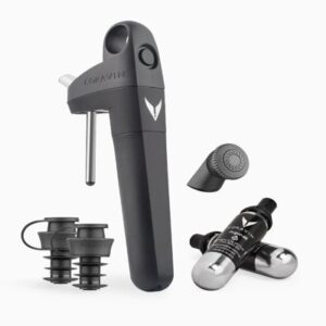 Coravin™ Pivot+ sæt med aerator, kapsler og låg