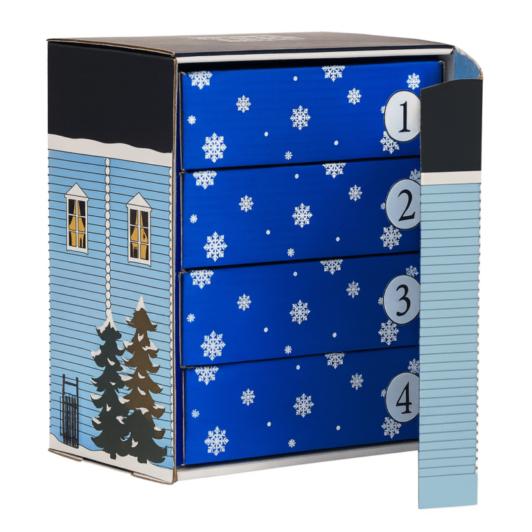 Cocktail Adventskalenderen 2025 – eksklusiv julekalender med cocktails i 4 adventsgaver